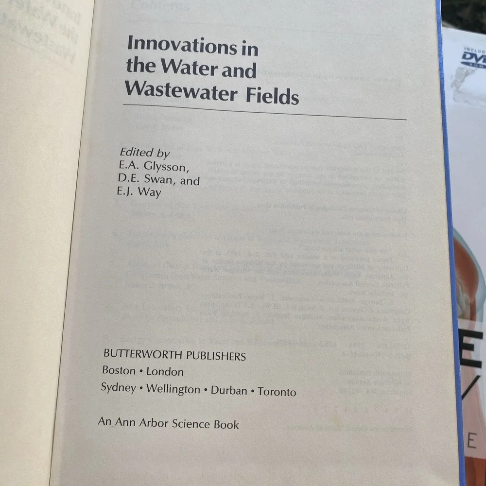 Innovation in Water and Wastewater by E.A Glysson D.E. Swan‎ E.J. Way